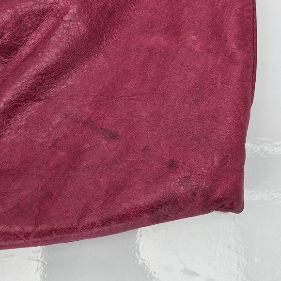 HOBO The Original Betty Leather Slouchy Tote Shoulder Bag in Bordeaux, EUC - Picture 13 of 13